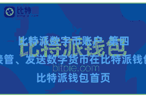 比特派数字币账户 第四步:接管、发送数字货币在比特派钱包首页