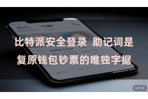 比特派安全登录  助记词是复原钱包钞票的唯独字据